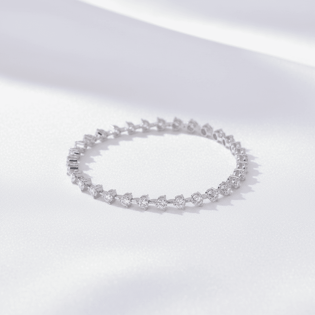Classic Diamond Tennis Bracelet — BR004