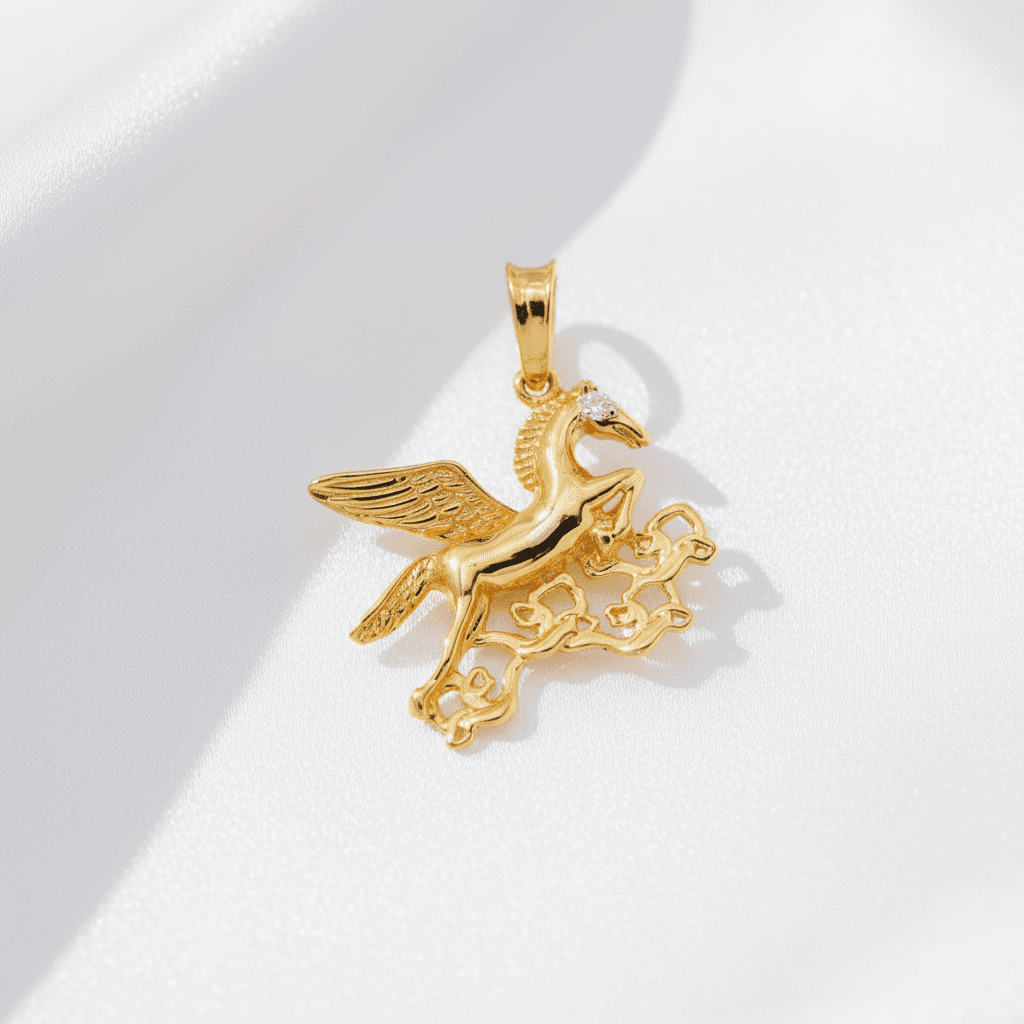 Dragon Diamond Pendant — P0031