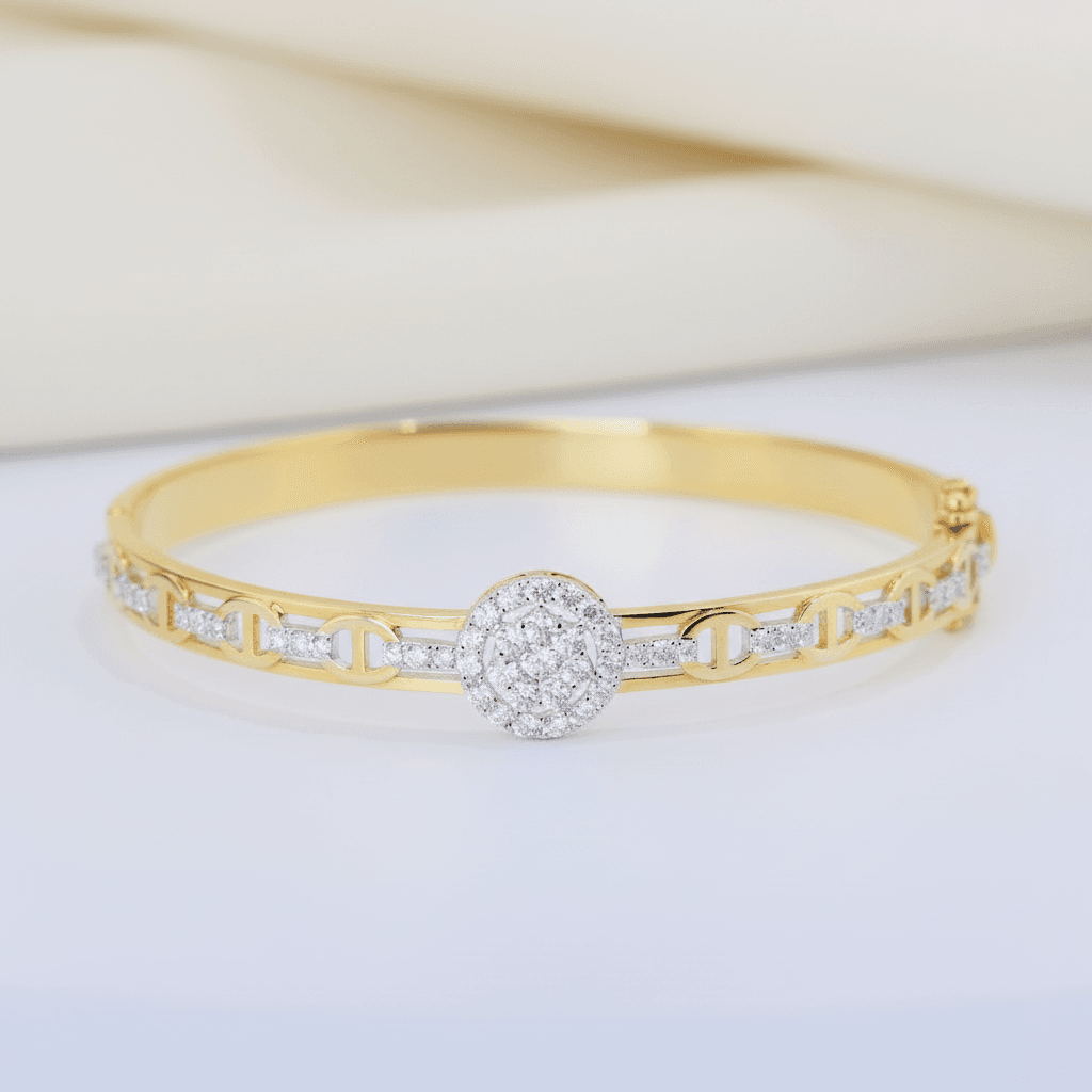 Classic Diamond Bangle