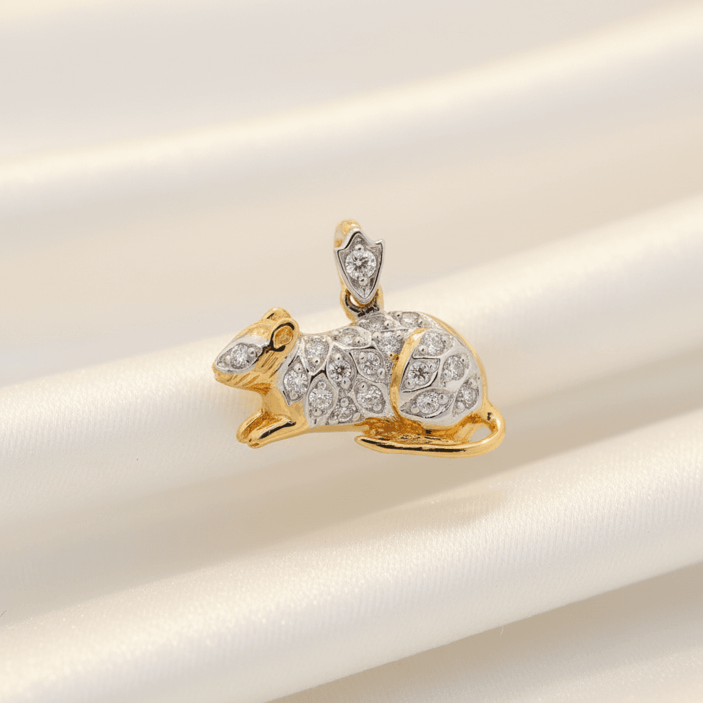 Rat Diamond Pendant