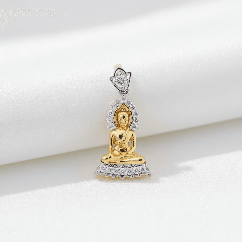 Buddha Diamond Pendant
