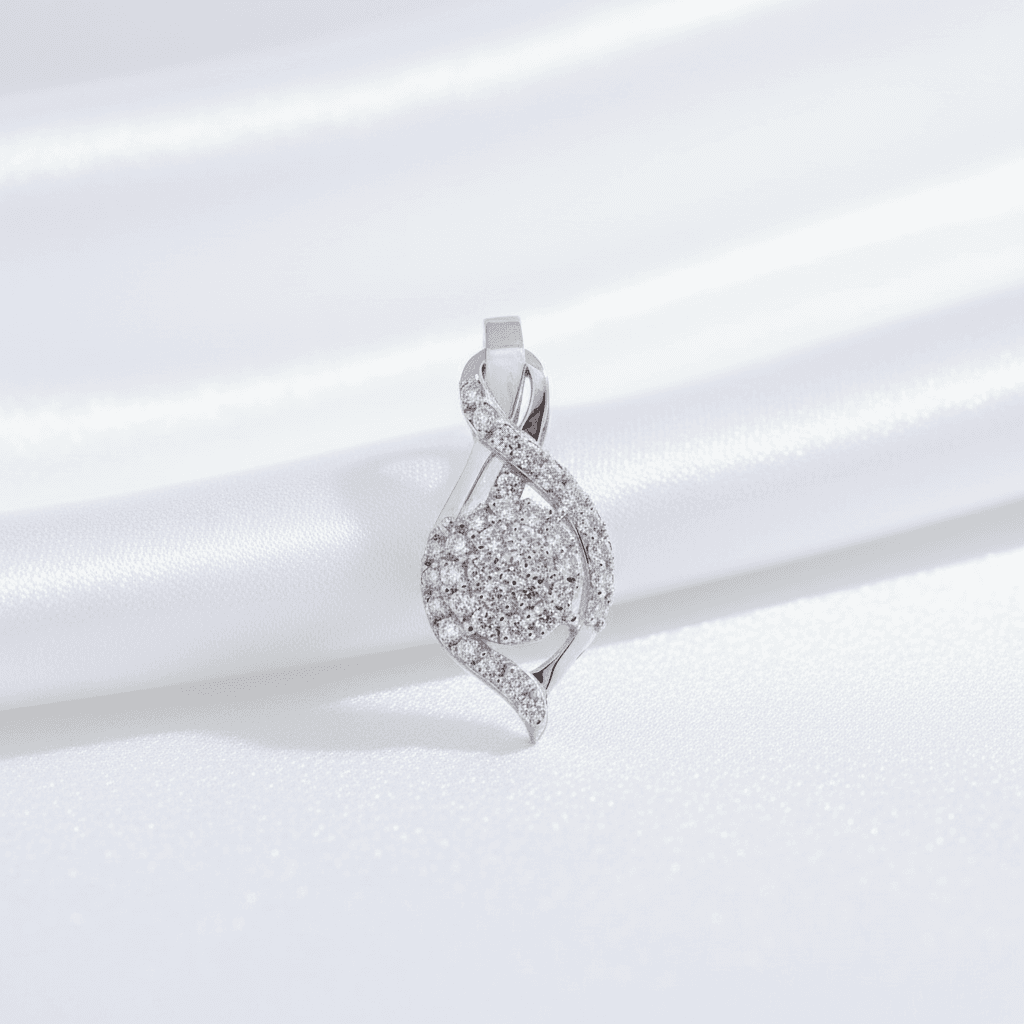 Infinity Cluster Diamond Pendant