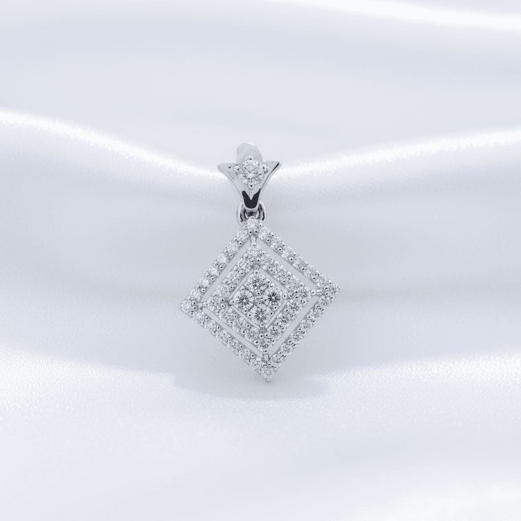 Diamond Square Pendant