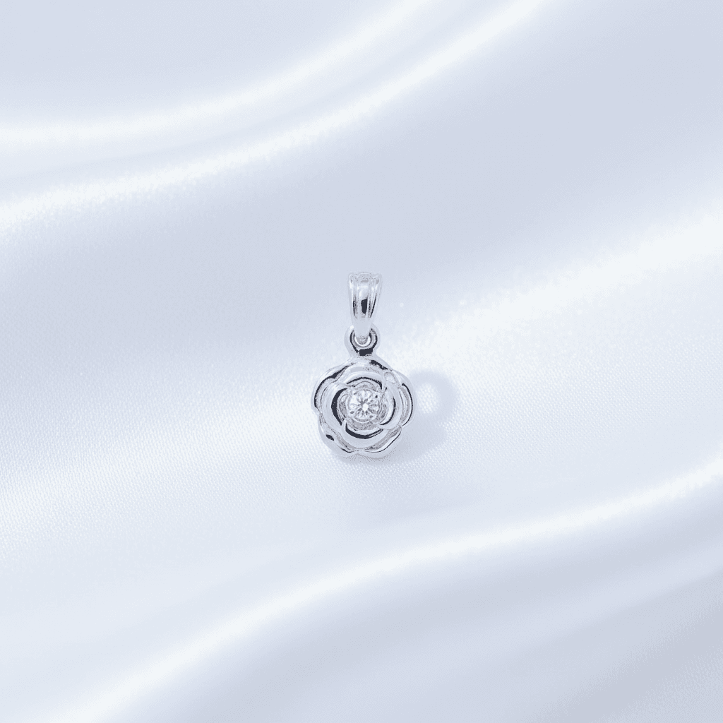 Classic Solitaire Diamond Pendant