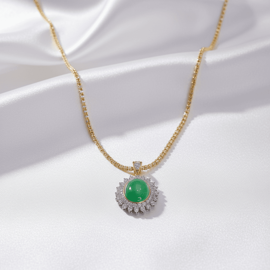 Gold Tennis Chain Necklace