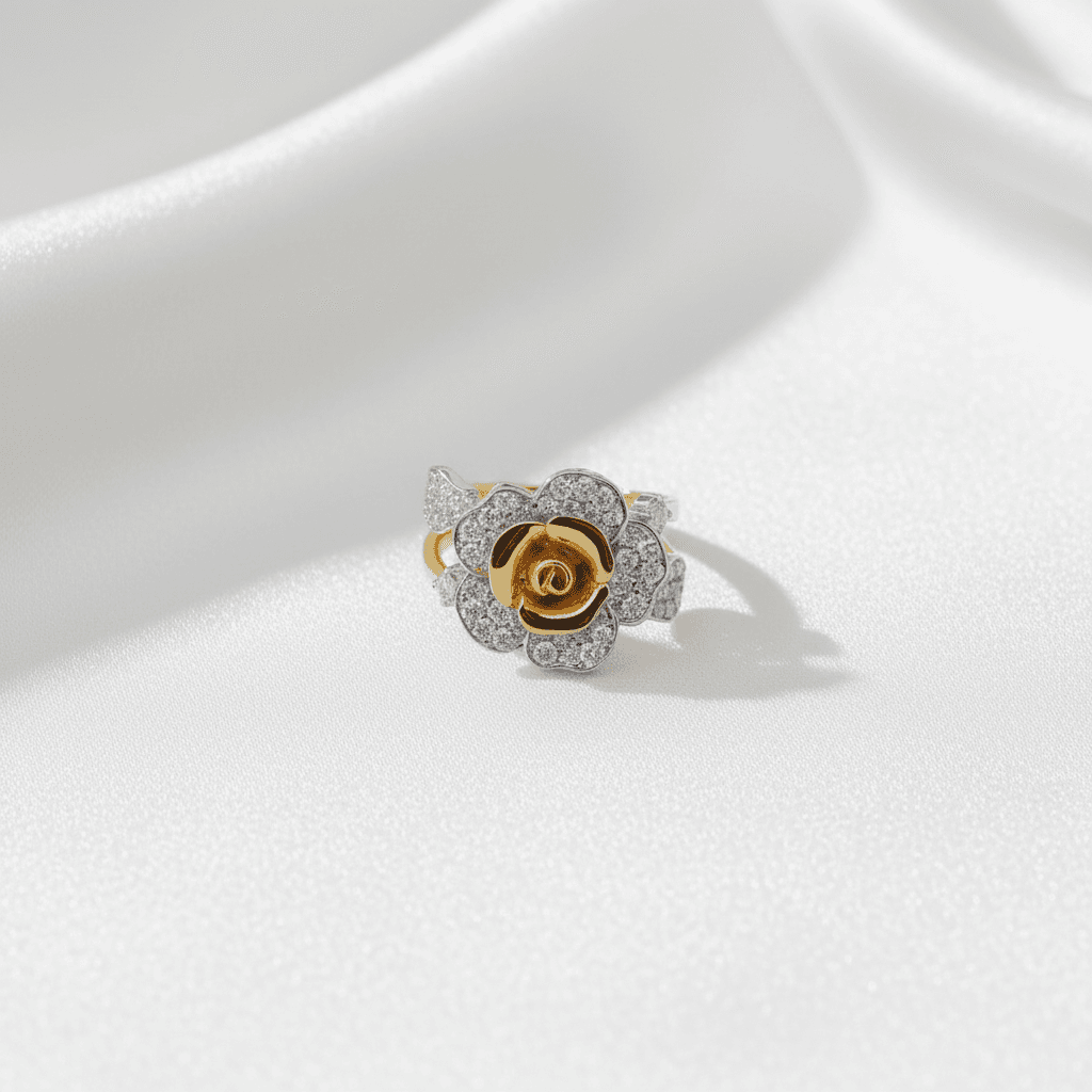 Rose Diamond Ring — RF0082