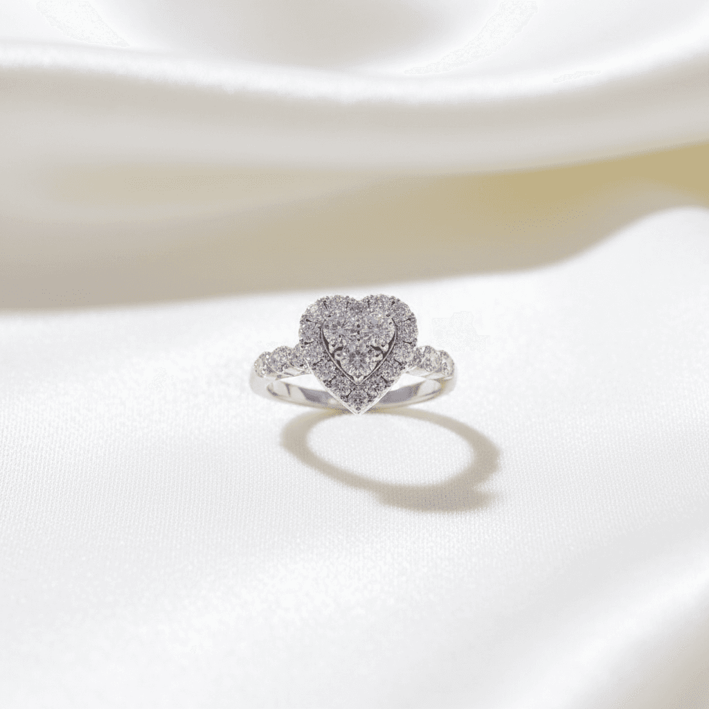 Heart Diamond Ring — RF0552