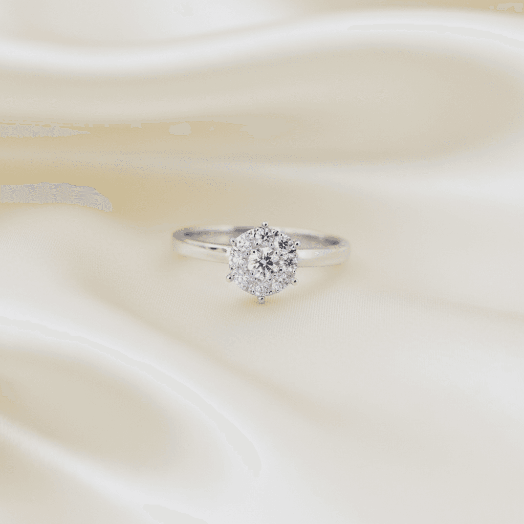 Classic Solitaire Diamond Ring — RF0573
