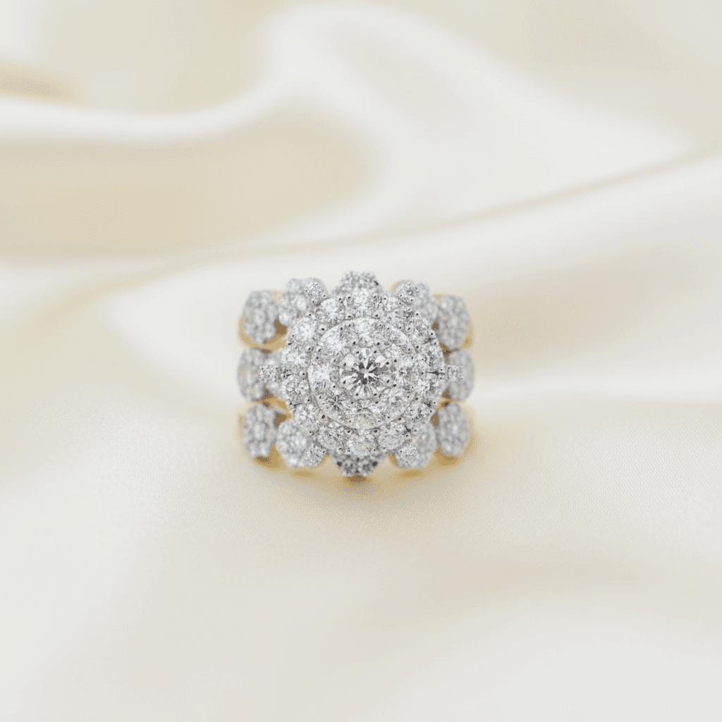 Grand Diamond Cocktail Ring — RF0575