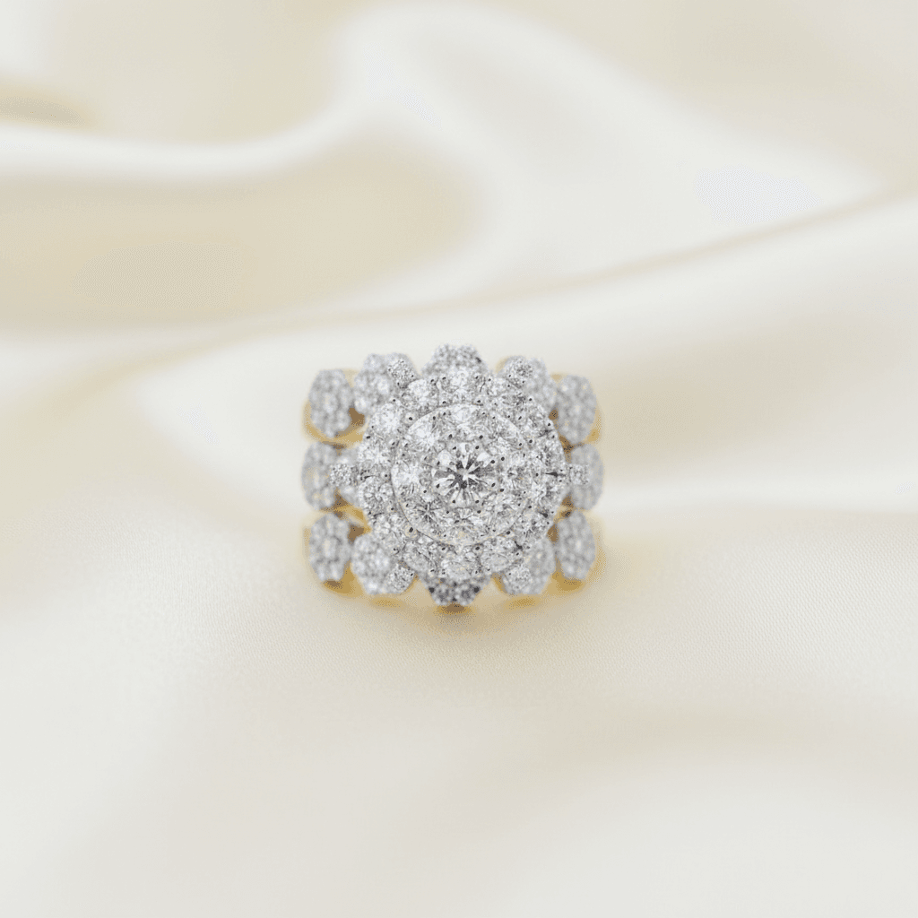 Grand Diamond Cocktail Ring