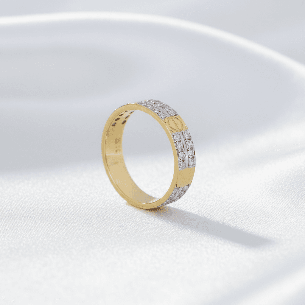 Love Style Screw Diamond Band