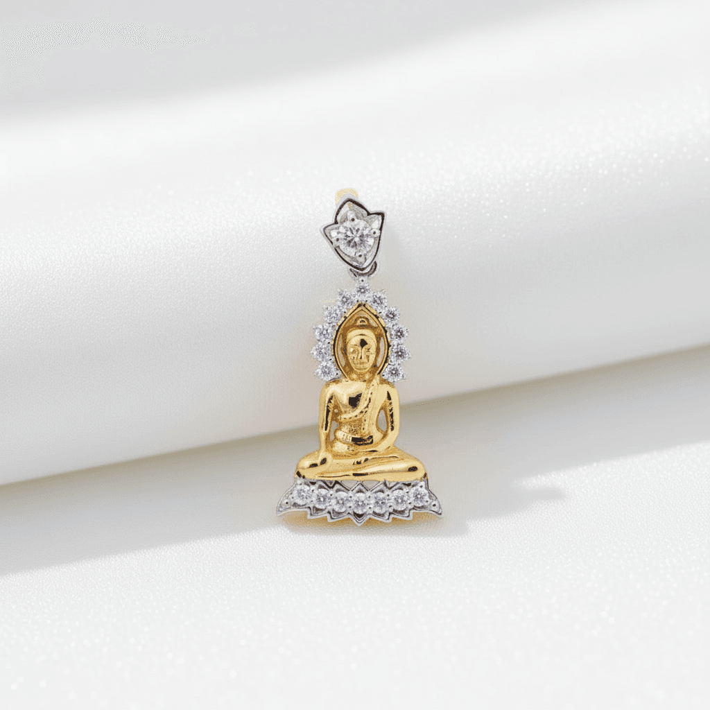 Buddha Diamond Pendant — P0134