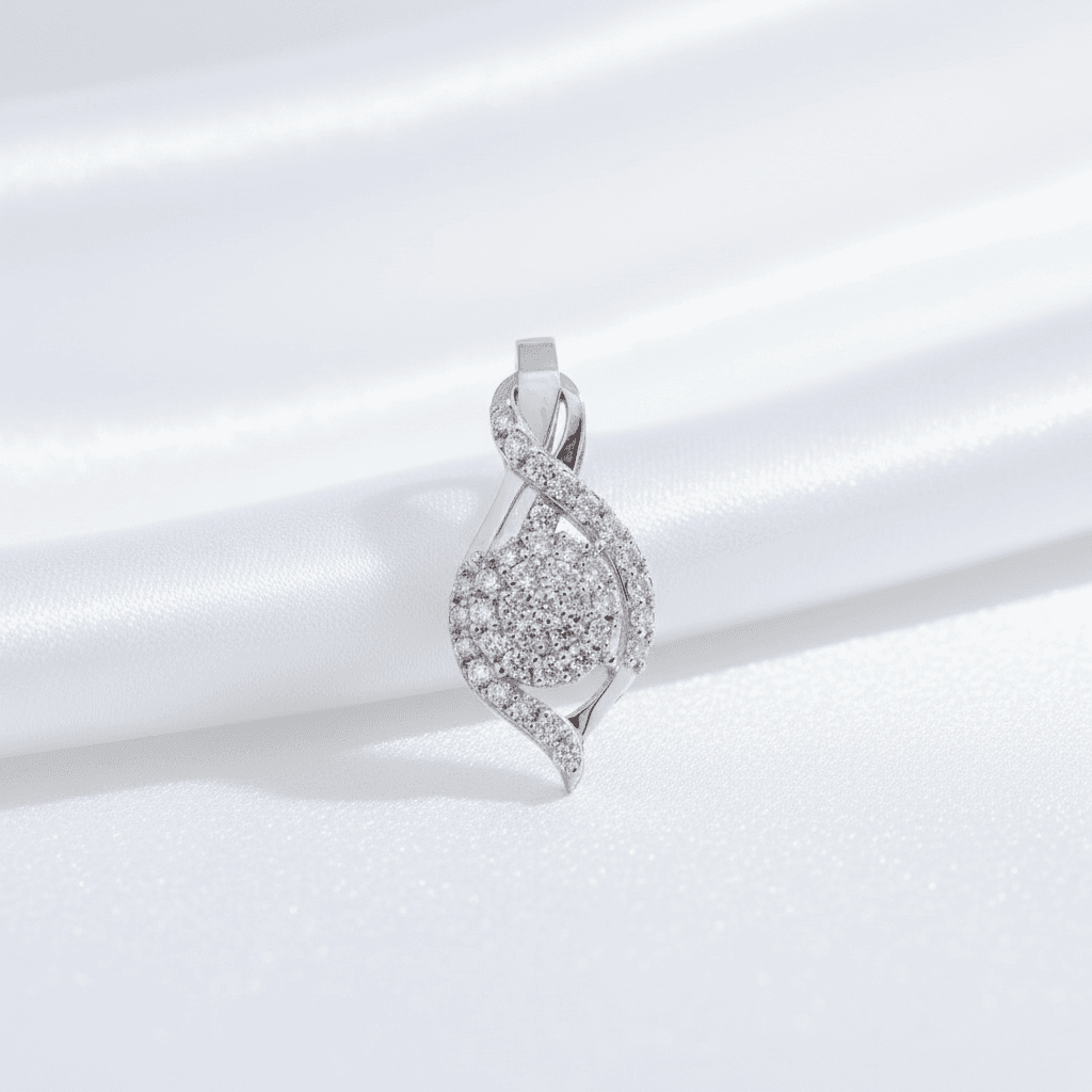 Infinity Cluster Diamond Pendant — P0345