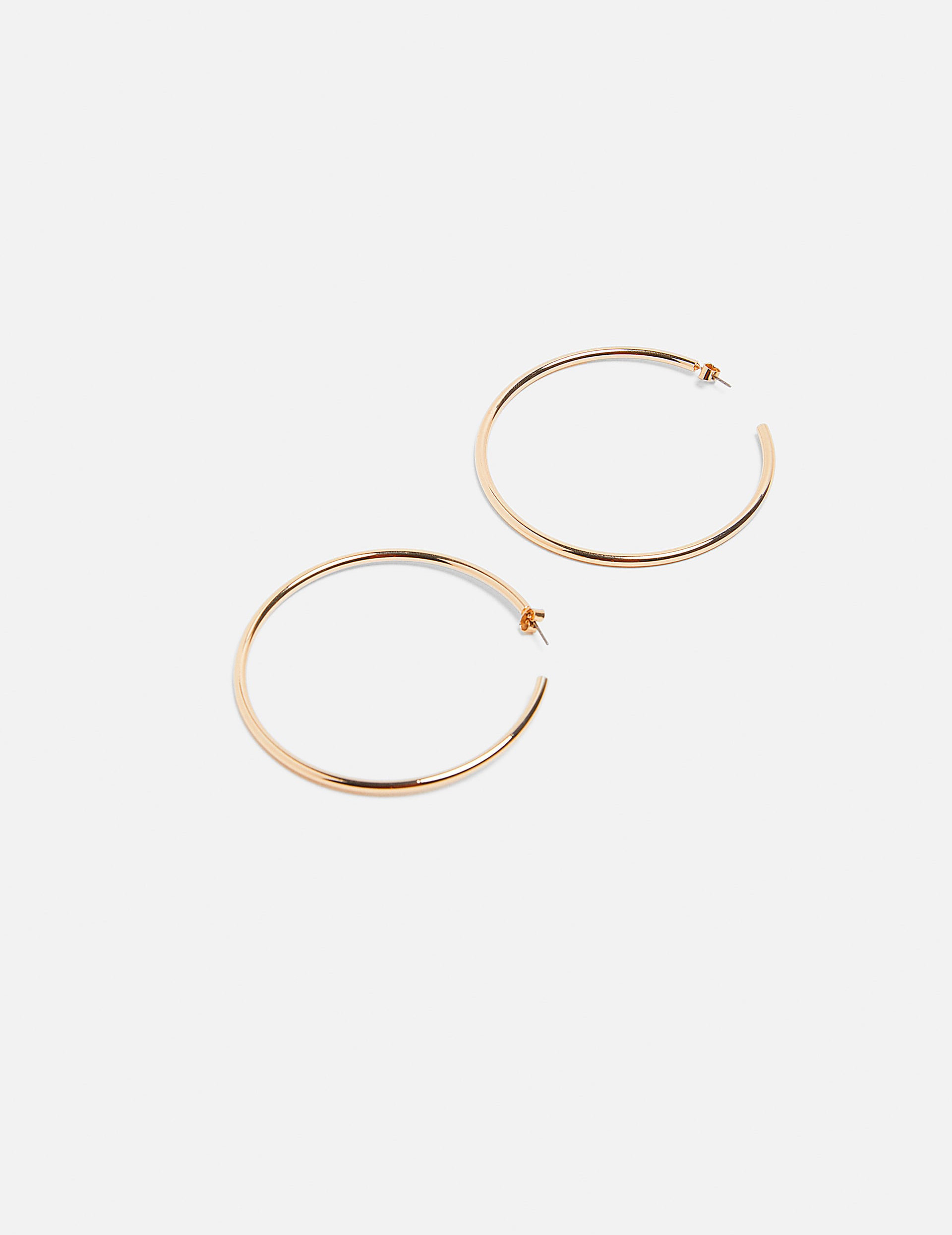 Silver earrings grande